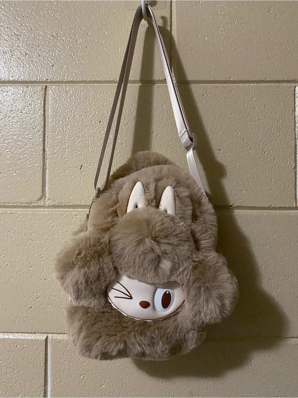 Cute Labubu Plush small crossbody bag